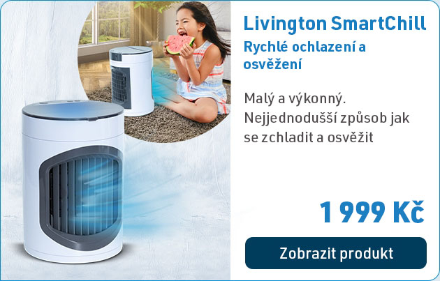 Livington SmartChill - Malý a výkonný - nejjednodušší způsob jak se zchladit a osvěžit
