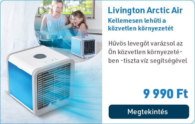 Livington Arctic Air - Praktikus segítő a forró napokon