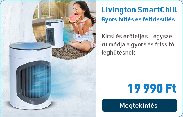 Livington SmartChill - Kicsi és erős - a hűtés és felfrissülés legegyszerűbb módja